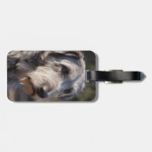 Étiquette À Bagage "Majesté sans impression : le regard stoïque des W (Dos horizontal)