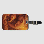 Étiquette À Bagage Majestic Elephants (Devant Horizontal)