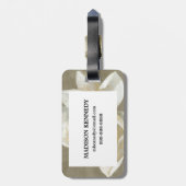 Étiquette À Bagage Majestic Magnolia (Dos Vertical)