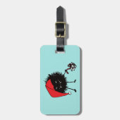 Étiquette À Bagage Mal Noël Bug - Présent (Devant Vertical)