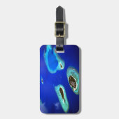 Étiquette À Bagage Maldives (Devant Vertical)