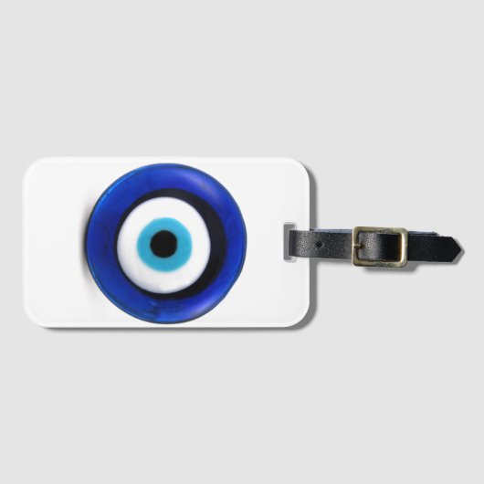 Étiquette À Bagage maléfique oeil (Devant Horizontal)