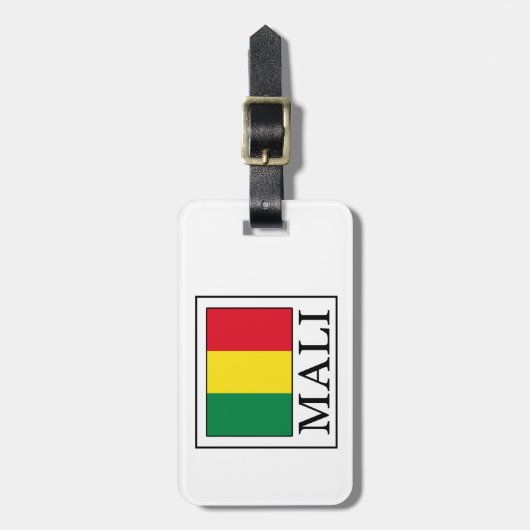 Étiquette À Bagage Mali (Devant Vertical)
