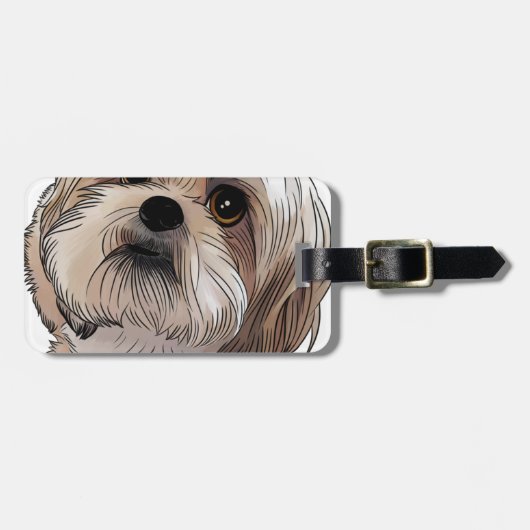 Étiquette À Bagage Malshi CMA-shi (Devant horizontal)