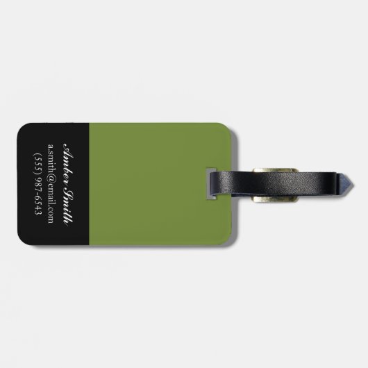 Étiquette À Bagage Malus (Dos horizontal)