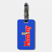 Étiquette À Bagage Maman (Dos Vertical)