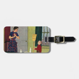Étiquette À Bagage Maman, j'ai nettoyé ma pièce !