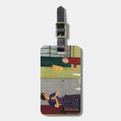 Étiquette À Bagage Maman, j'ai nettoyé ma pièce ! (Devant Vertical)