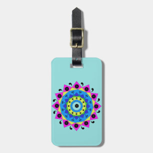 Étiquette À Bagage Mandala