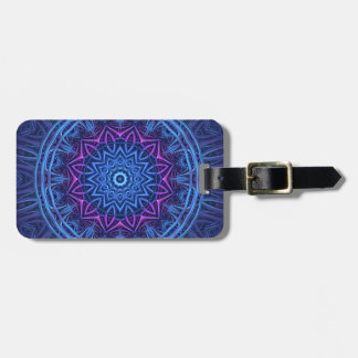 Étiquette À Bagage Mandala de lueur de nuit