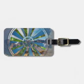 Étiquette À Bagage Mandala de vélo (Devant horizontal)