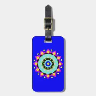 Étiquette À Bagage Mandala : Décoratif