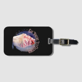 Étiquette À Bagage Mangez du yaourt, il est cultivé (Devant Horizontal)