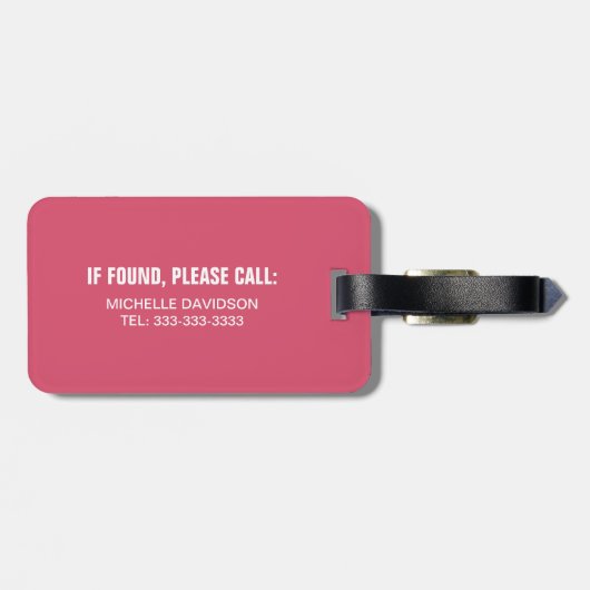 Étiquette À Bagage Mangez personnalisé Plage de sommeil Répéter les b (Dos horizontal)