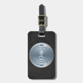 Étiquette À Bagage Manhole Covers Manhattan (Devant Vertical)