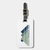 Étiquette À Bagage Manning Parc provincial Mountain Sun (Devant Vertical)