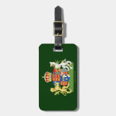 Étiquette À Bagage Manteau des bras Anne Boleyn (Devant Vertical)