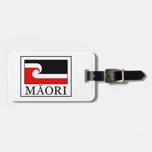 Étiquette À Bagage Maori (Devant horizontal)