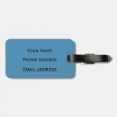 Étiquette À Bagage Map of London England (Dos horizontal)