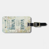 Étiquette À Bagage Mapper les sentiments (Devant horizontal)