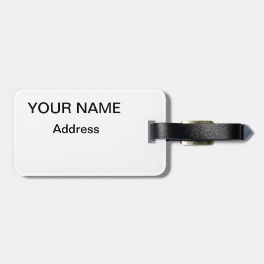 Étiquette À Bagage Marathon du bleu 26,2 (Dos horizontal)