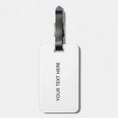 Étiquette À Bagage Marble monogram (Dos Vertical)