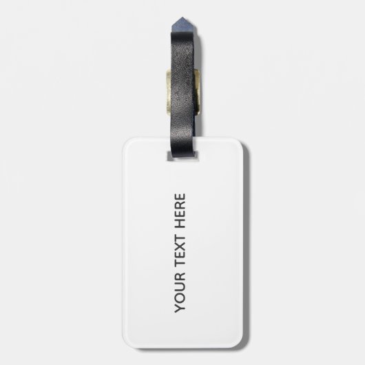 Étiquette À Bagage Marble monogram (Dos Vertical)