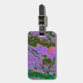 Étiquette À Bagage Marbre aigre (Devant Vertical)