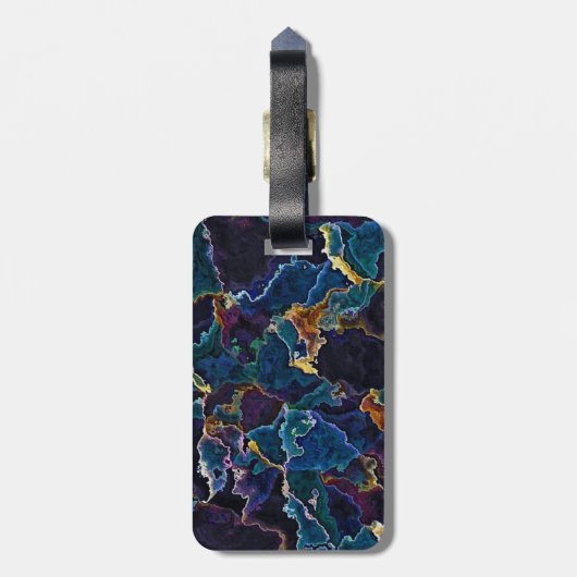 Étiquette À Bagage Marche à huile (Dos Vertical)