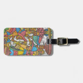 Étiquette À Bagage Marché de calebasse (Devant horizontal)