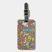 Étiquette À Bagage Marché de calebasse (Devant Vertical)