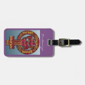 Étiquette À Bagage marche des femmes levée en 2017 (Devant horizontal)