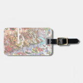 Étiquette À Bagage Marché gentil d'agriculteurs de la France (Devant horizontal)