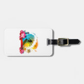 Étiquette À Bagage Marcher Sur La Marche (Devant horizontal)