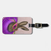 Étiquette À Bagage Mardi Gras Lièvre 4 (Devant horizontal)