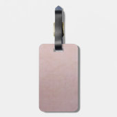 Étiquette À Bagage Mardi Gras Lièvre 4 (Dos Vertical)