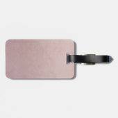 Étiquette À Bagage Mardi Gras Lièvre 4 (Dos horizontal)