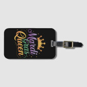 Étiquette À Bagage Mardi Gras Queen Parade Costume Party (Devant Horizontal)