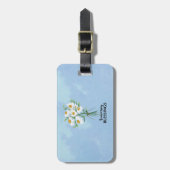 Étiquette À Bagage mariage, anniversaire, bénédictions, religieux, Ch (Devant Vertical)