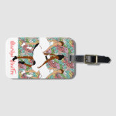 Étiquette À Bagage Marilyn MonFRO Jolies femmes noires (Devant Horizontal)