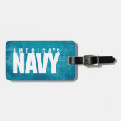 Étiquette À Bagage Marine américaine | Marine américaine (Devant horizontal)
