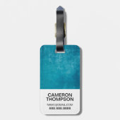 Étiquette À Bagage Marine américaine | Marine américaine (Dos Vertical)