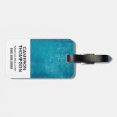 Étiquette À Bagage Marine américaine | Marine américaine (Dos horizontal)