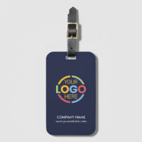 Marine Minimale Moderne Blue Business Logo Employé