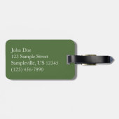 Étiquette À Bagage Mariposa Grove dans le parc national de Yosemite (Dos horizontal)