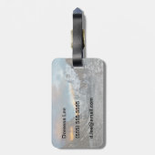 Étiquette À Bagage Mark d'hiver (Dos Vertical)