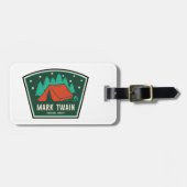 Étiquette À Bagage Mark Twain National Forest Camping (Devant horizontal)