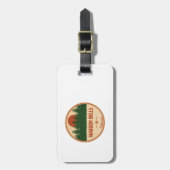 Étiquette À Bagage Maroon Bells Wilderness (Devant Vertical)