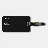 Étiquette À Bagage Marque à bagages pour baiser arc-en-ciel (Dos horizontal)