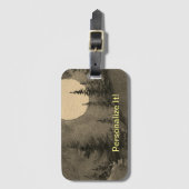 Étiquette À Bagage Marque bagage paysagère rurale (Devant Vertical)